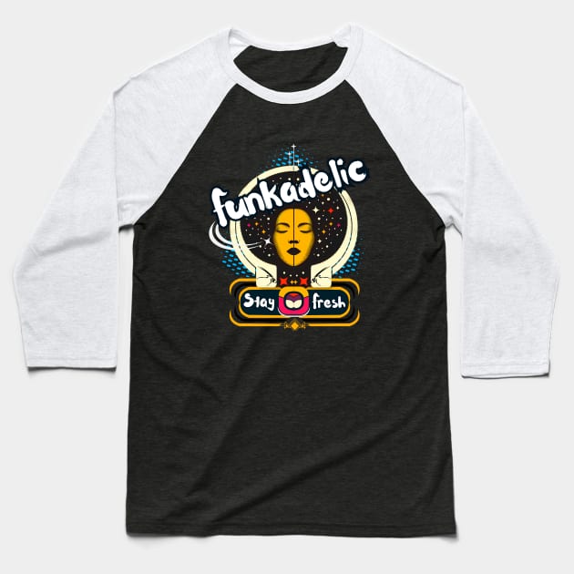 Funkedelic - Stay Fresh Baseball T-Shirt by Invad3rDiz